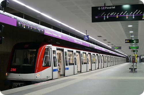 Rent in Barcelona | Barcelona metro station